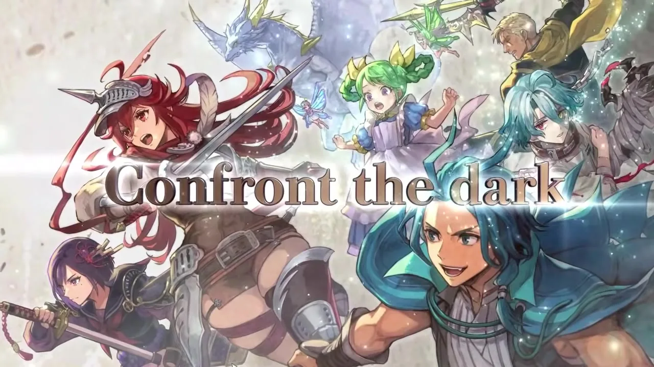Brigandine Abyss faction / cast roster from the announcement trailer